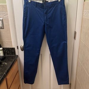 Club Monaco Men's Royal Blue Chinos